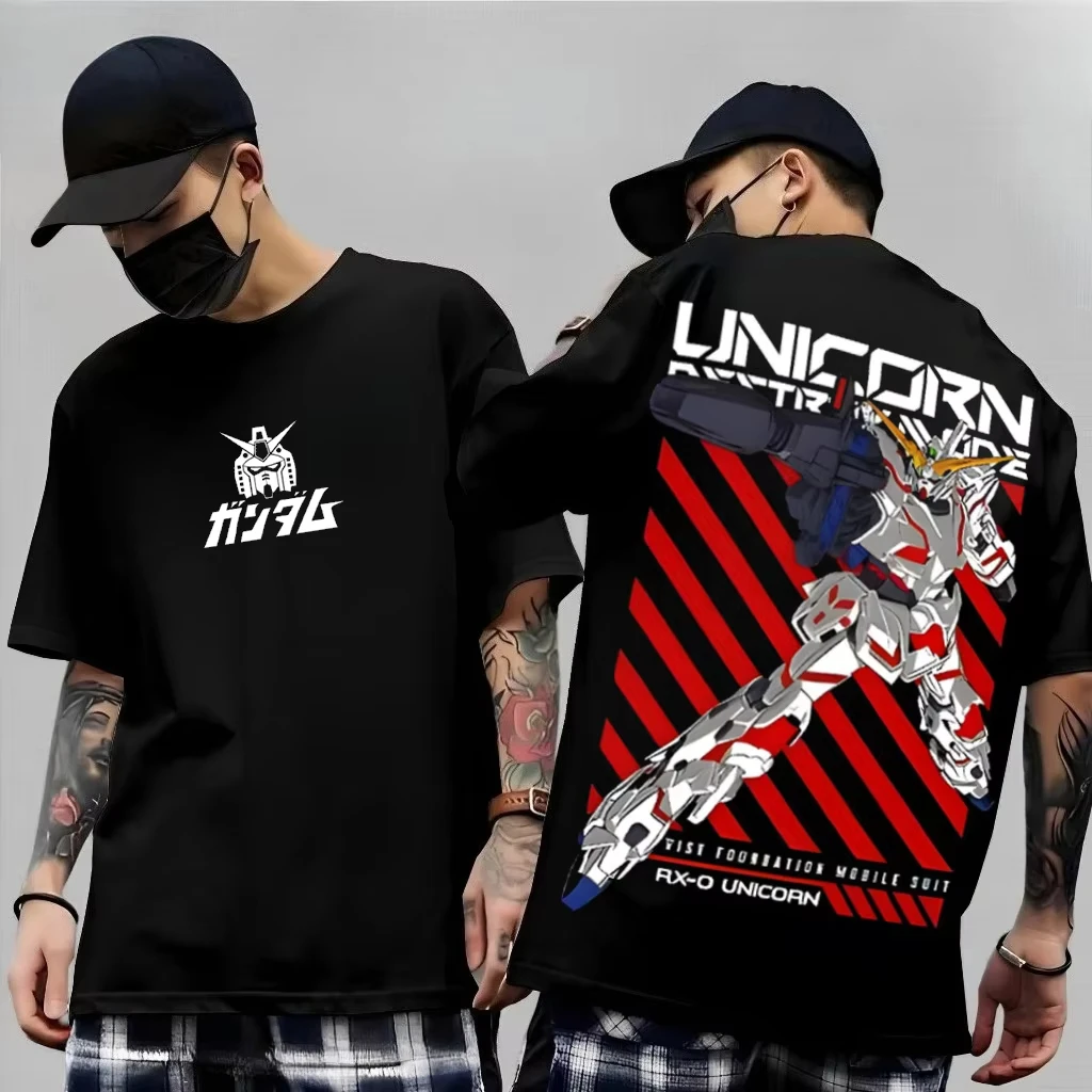 Mobile Suit RX-78-2 Gundam T Shirt Cotton Tee Men Women Short-sleeve Streetwear Casual Japanese Amuro Ray Top 2026 New Summer