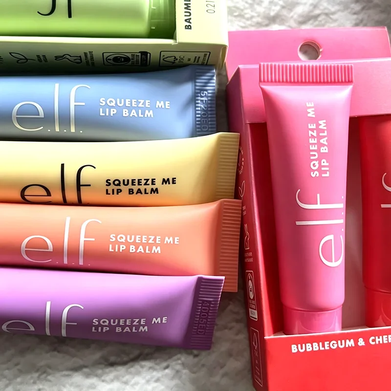 Elf Brand Moisturizing and Nourishing Fresh Fruit Lipstick Fresh Texture Easy To Absorb Waterproof Makeup Products Before Makeup