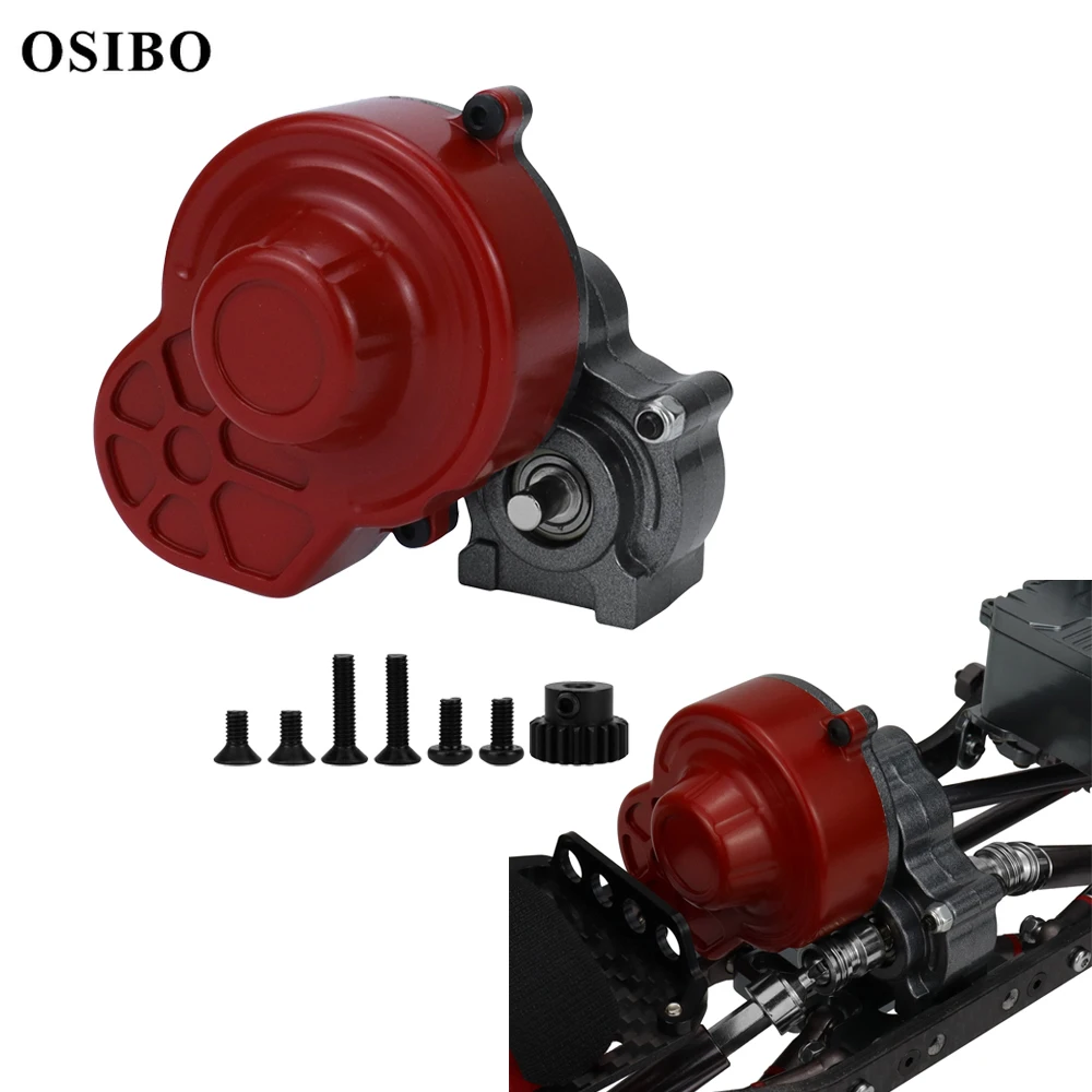 

Complete Metal Transmission Gearbox with Gear for 1/10 RC Crawler Car Axial SCX10 Upgrade Parts