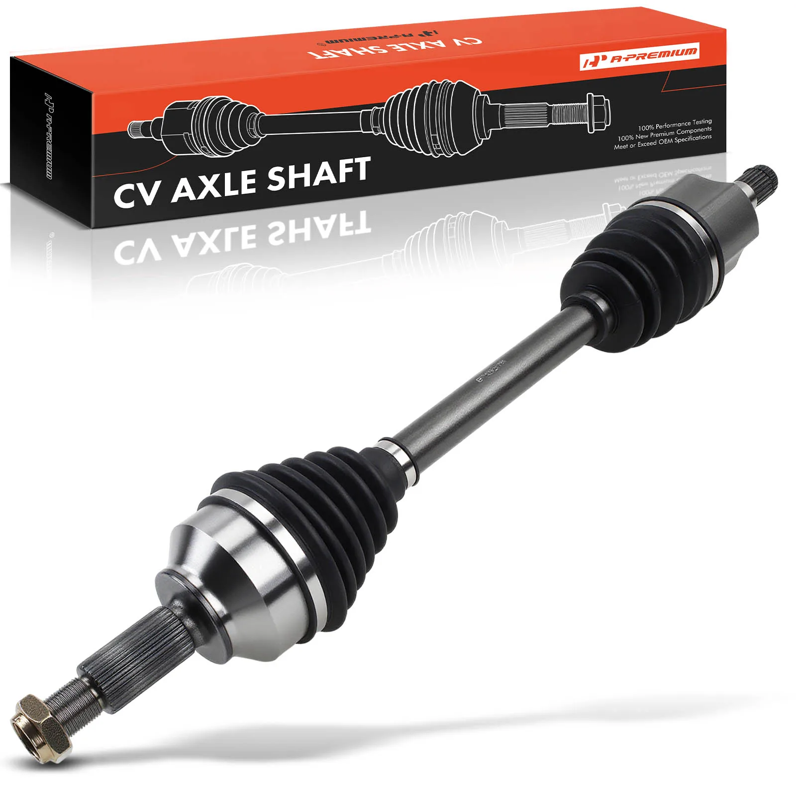 A-Premium Front Passenger Side CV Axle Assembly for Jaguar X-Type 2002-2008