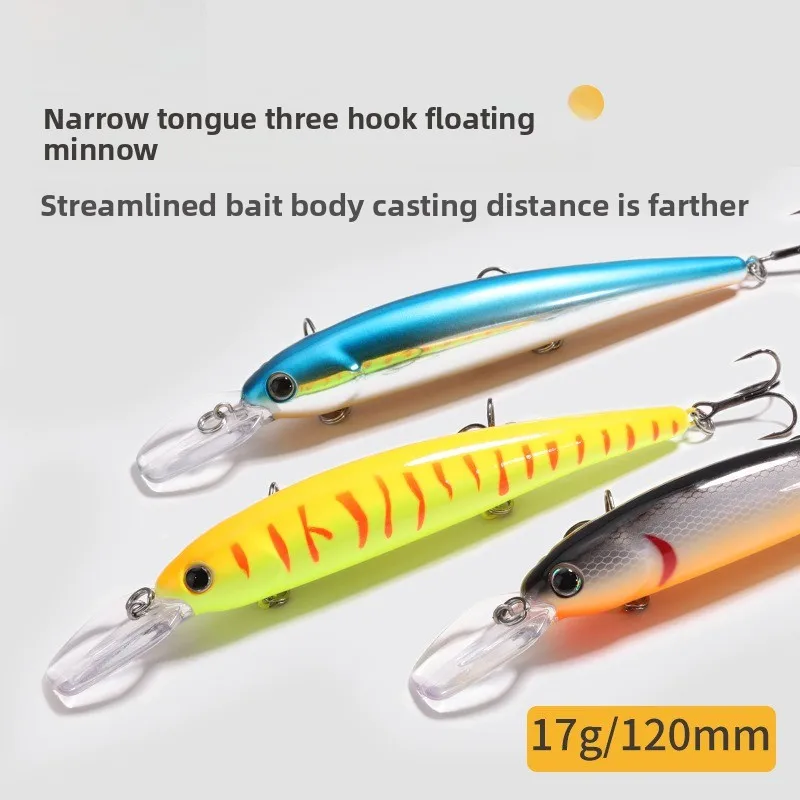 

Lianman Fishing Gear Minolta Bait Sea Fishing Large Objects Long Throw Bionic Plastic Hard Long Throw Floating Fish Bait
