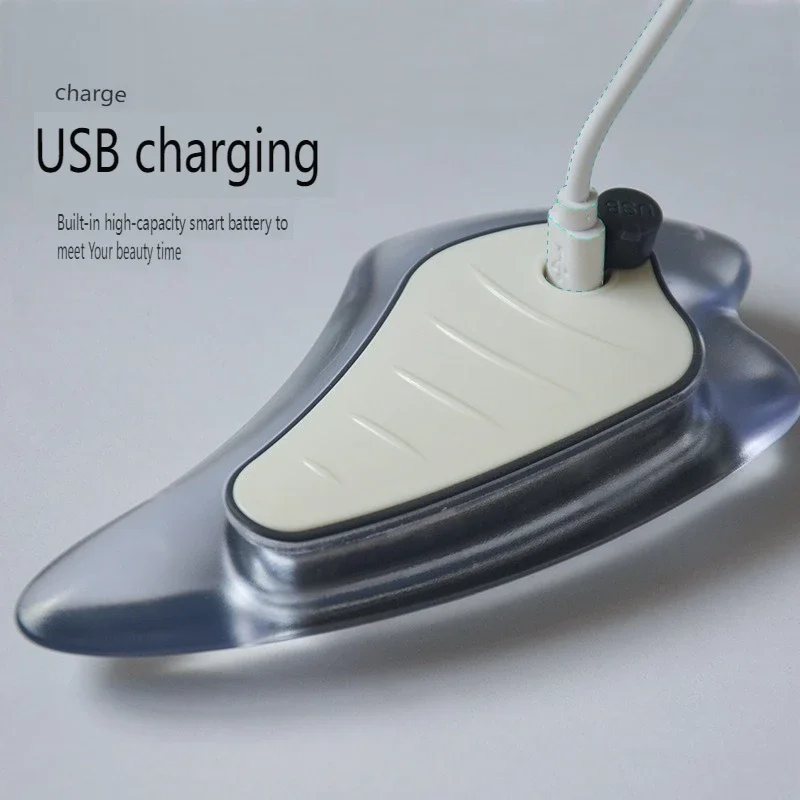 Dispositivo elétrico de beleza facial, cria um rosto em V pequeno, massagem vibratória, desbota linhas finas, levantar apertar, cuidados faciais, USB ML-040