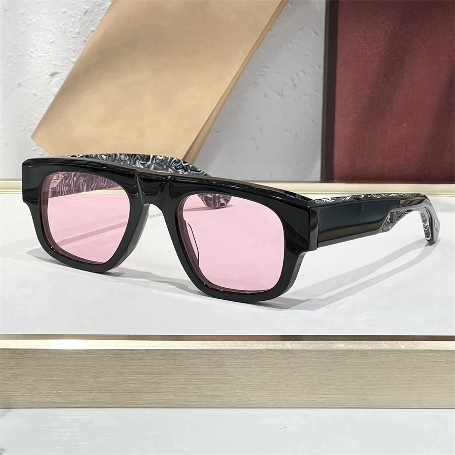 JMM новые трендовые песочные солнцезащитные очки квадратные Travl ацетатные модные популярные мужские солнцезащитные очки THUNDERCLOUD женские солнцезащитные очки 2025