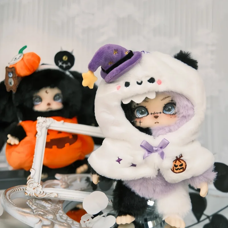 صندوق أعمى على شكل جمجمة اليقطين اللطيفة من Lokiki - سلسلة الهالوين ألعاب قابلة للجمع خدعة وعلاج عصرية هدية لعبة عصرية