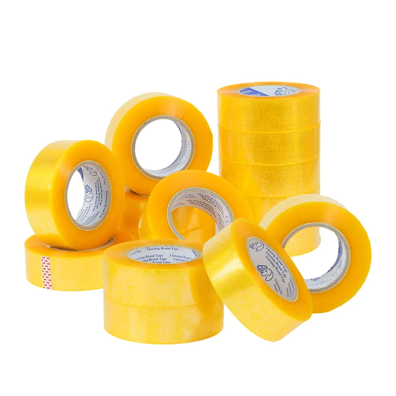 

42mm width clear yellow Tape Packing Tape,Clear Packaging Tape ,Shipping Tape for Moving Boxes, Shipping, Office Moving Boxes