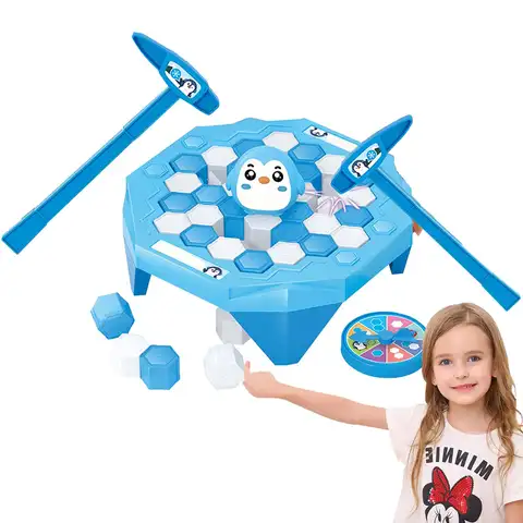 Ice Board Game Save Penguin Knocking Ice Toy Parent Child Interactive party board game Improve reaction ability family games