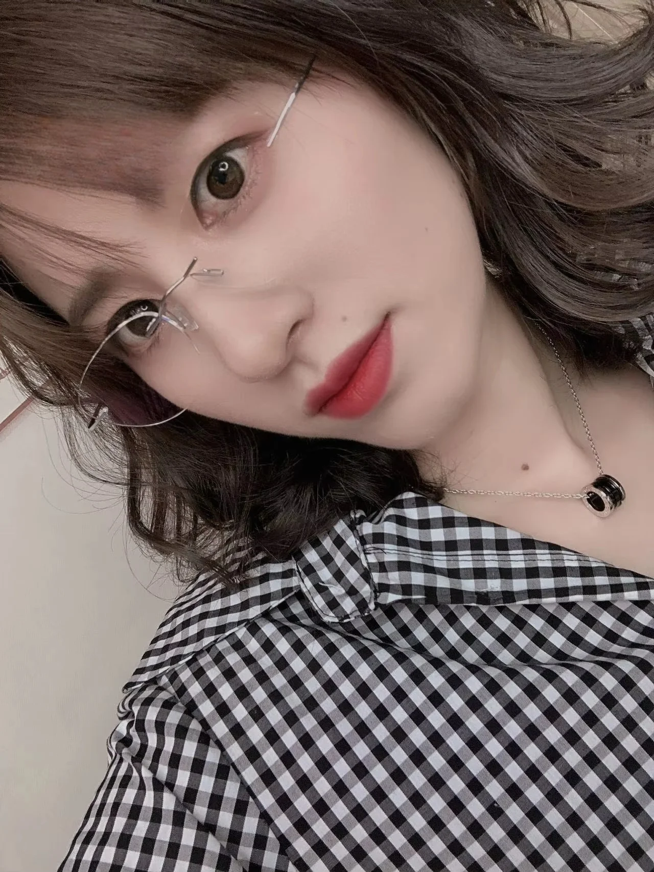 

2 g Men Cat Eye Prescription Eyeglasses Graduation Lenses Light Optical Frames Customize Recipe Rimless Titanium Glass for Women