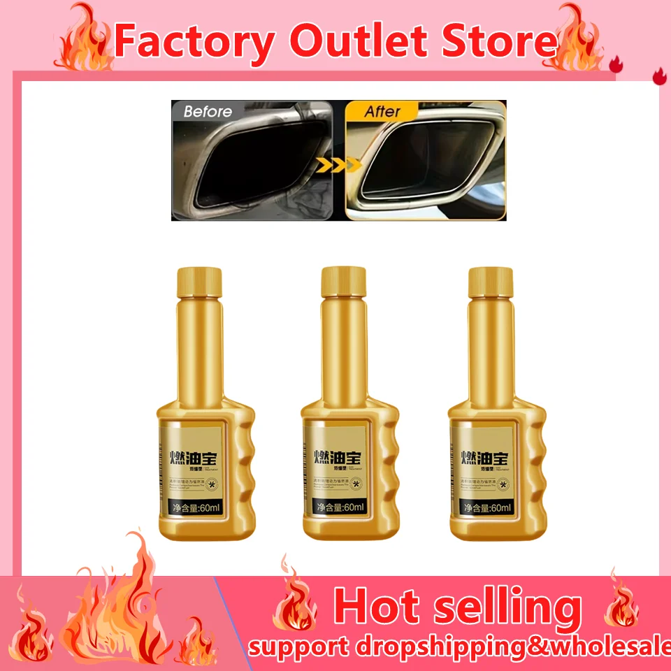 3Pcs Fuel Gasolines Injector Cleaner Car Fuel System Cleaner Saver Diesel Oil Saver Additive Restore Fuels Cleaner Fuel Additive