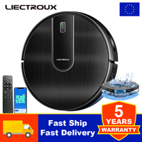 Robot Vacuum Cleaner And Wet Mop 2-in-1 LIECTROUX N7S-U,Smart Mapping,WiFi App,4000Pa,BLDC Motor,Ideal for Pet Hair,Carpet,Floor