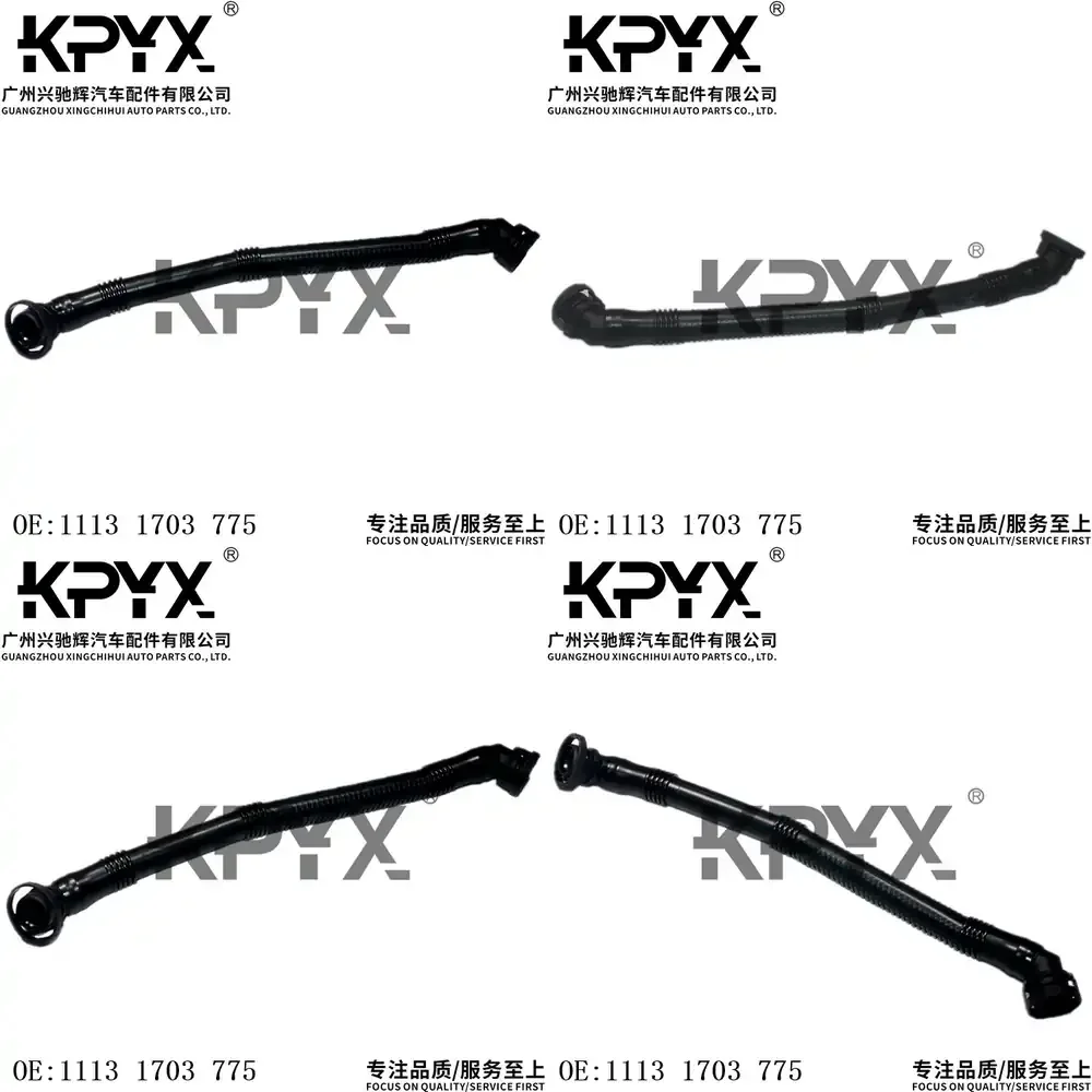 

Crankcase Ventilation Hose for BMW E36 E38 E39 Exhaust Gas Pipe Breather Tube Replacement for OE 11151703775 Car Engine Air