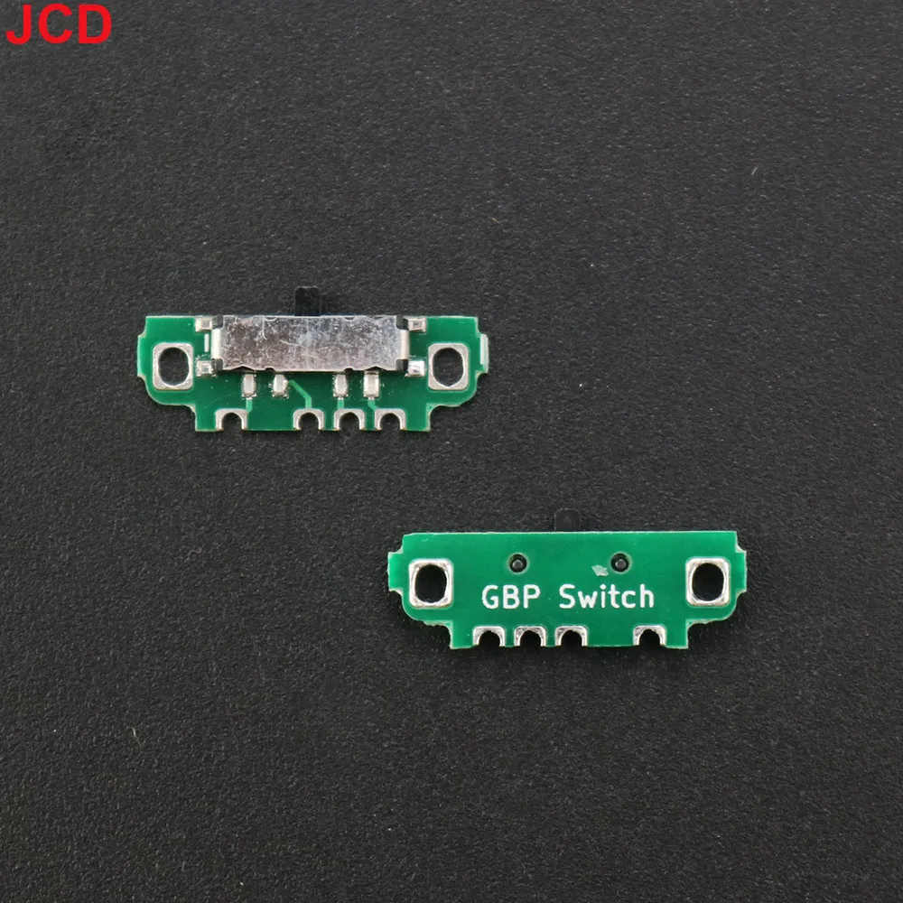 JCD 10pcs  Power Switch Button Board For GBA/GBC/GBP/GBA SP Game Console PCB Board Replacement Repair Part