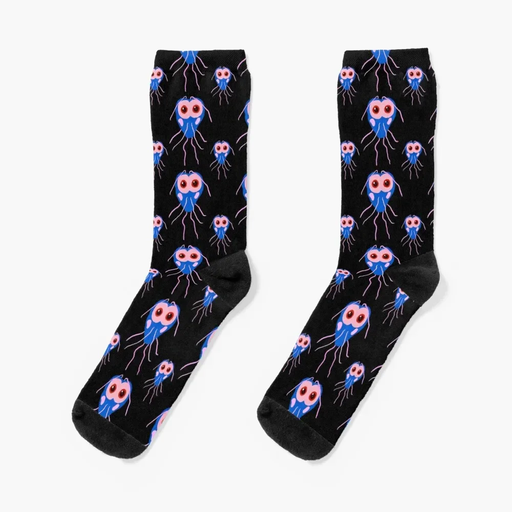 

Giardia Cute Microbes Adorable Bacteria Socks luxe Stockings man compression cute Socks Woman Men's