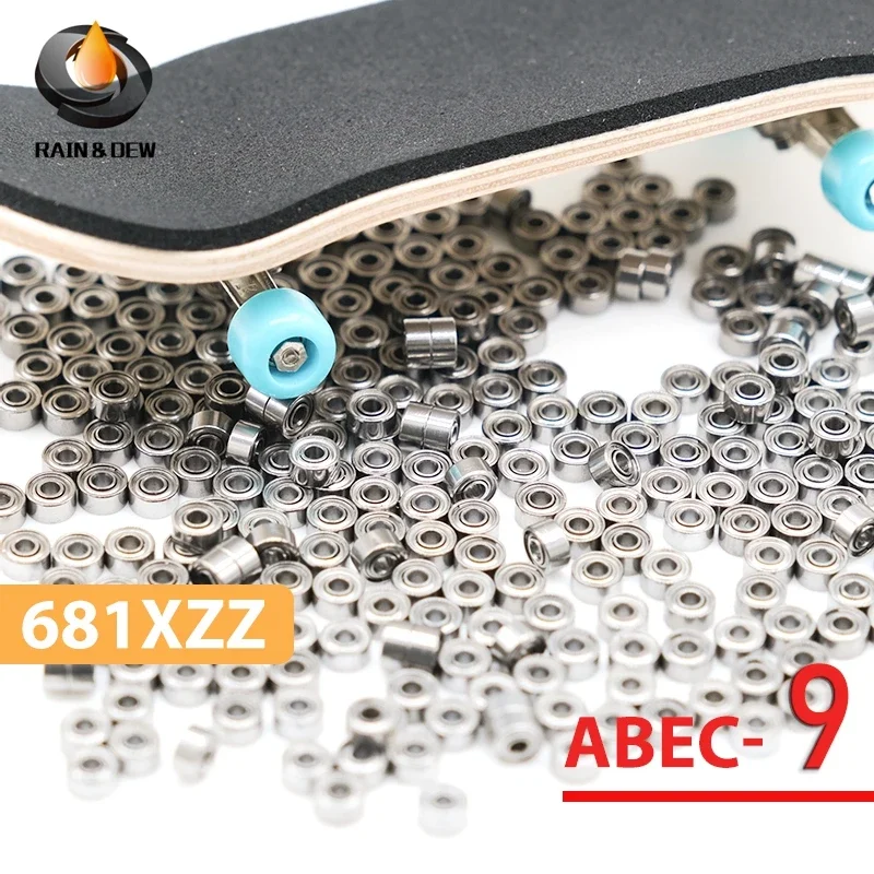 

10PCS 681XZZ 1.5x4x2 mm Bearing Fingerboard ABEC-9 L-415ZZ W68/1.5ZZ Miniature 681X ZZ Ball Bearings