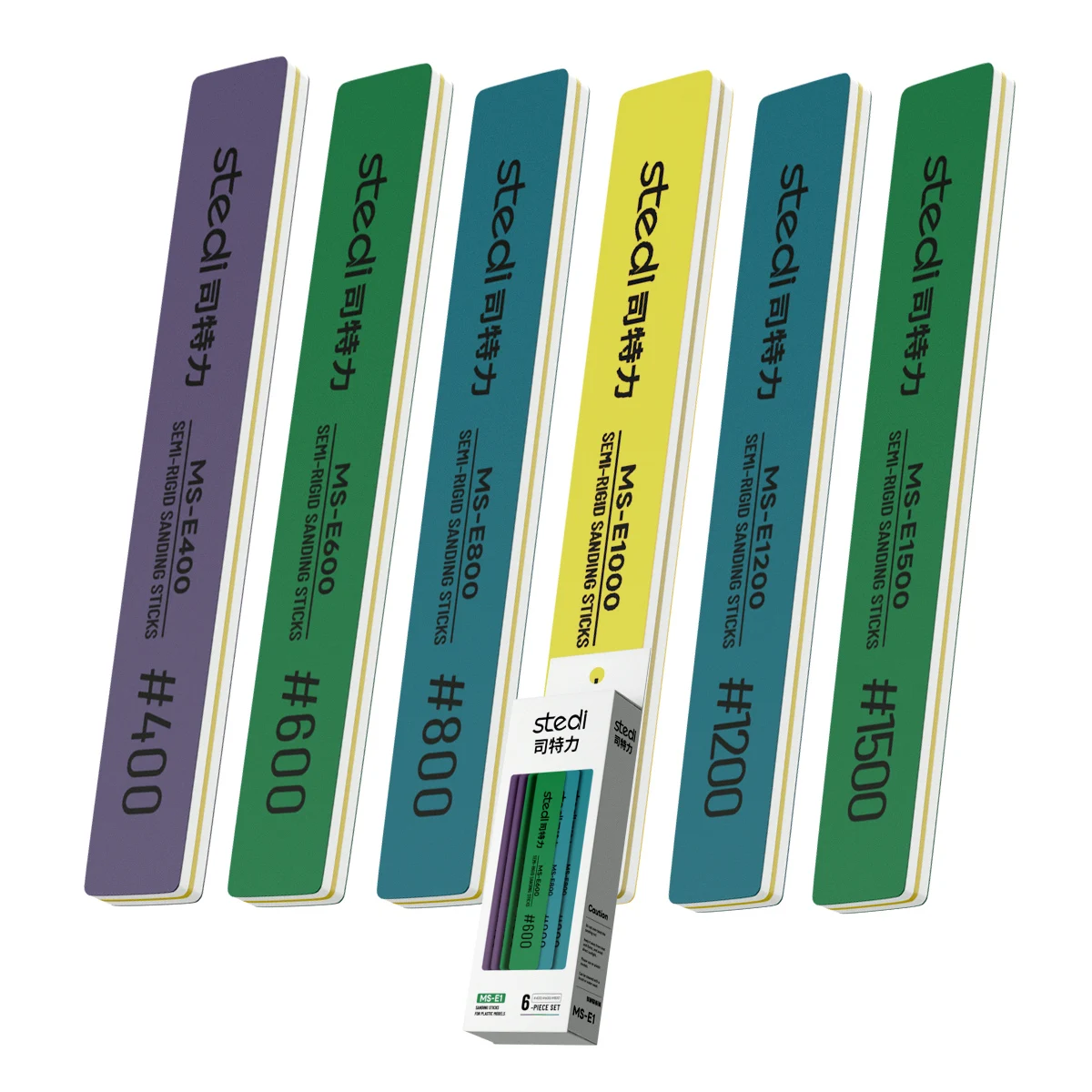 Stedi Sanding Sticks, Model Hobby Making Tools, Polishing Sanding Sticks Tools for Gundam Repairing Plastic Model and Scale Mode
