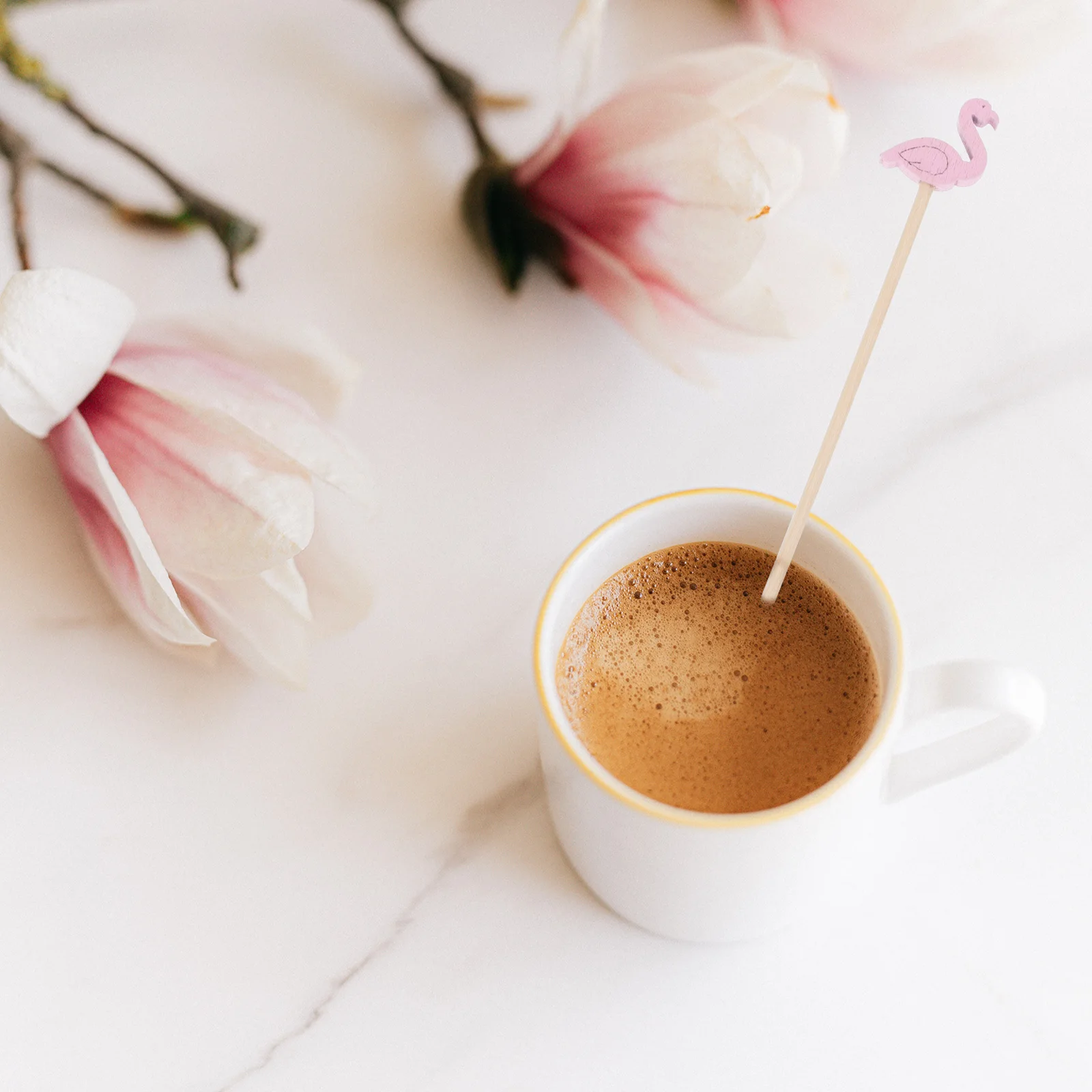 

100pcs Wooden Cocktail Stirrers Delicate Swizzle Sticks For Bar Restaurant Home Drink Mixers Juice Coffee Decorative