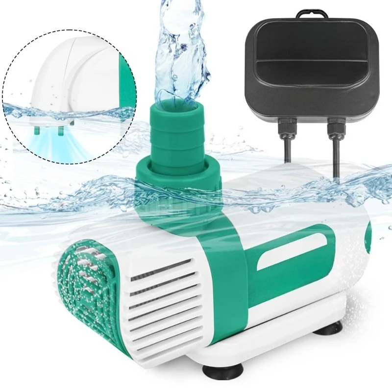 EB Series Submersible Pump Noise Reduction Design, Aquarium Variable  Side Suction Pump Low Water Level Circulation Pump