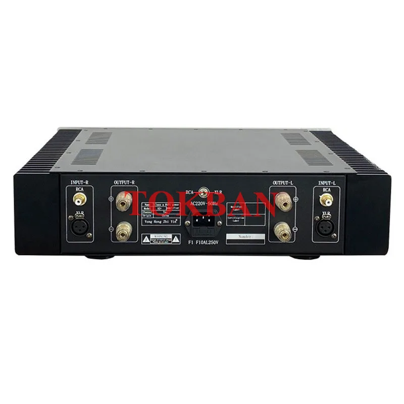 Tokban A3+ 60w*2 2-channel Class A Power Amplifier with High Power and Low Noise Balance XLR High-end HIFI Amplifier Audio