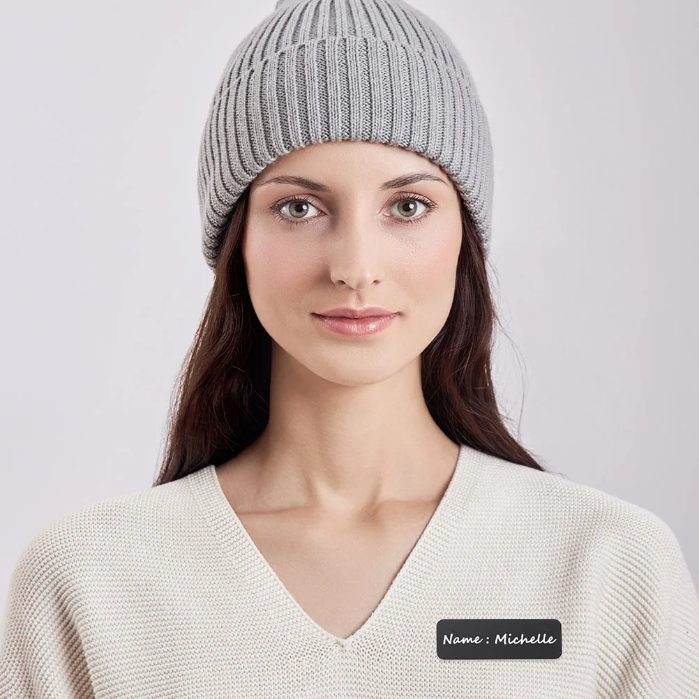 

2 шт. бейджи из ПВХ, жесткие пустые именные бирки «сделай сам» для офисных школьников, рабочих, офисных принадлежностей