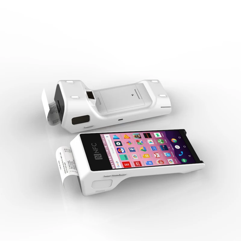 OEM Handheld Mobile Android Lottery sdk POS Terminal with Receipt Printer