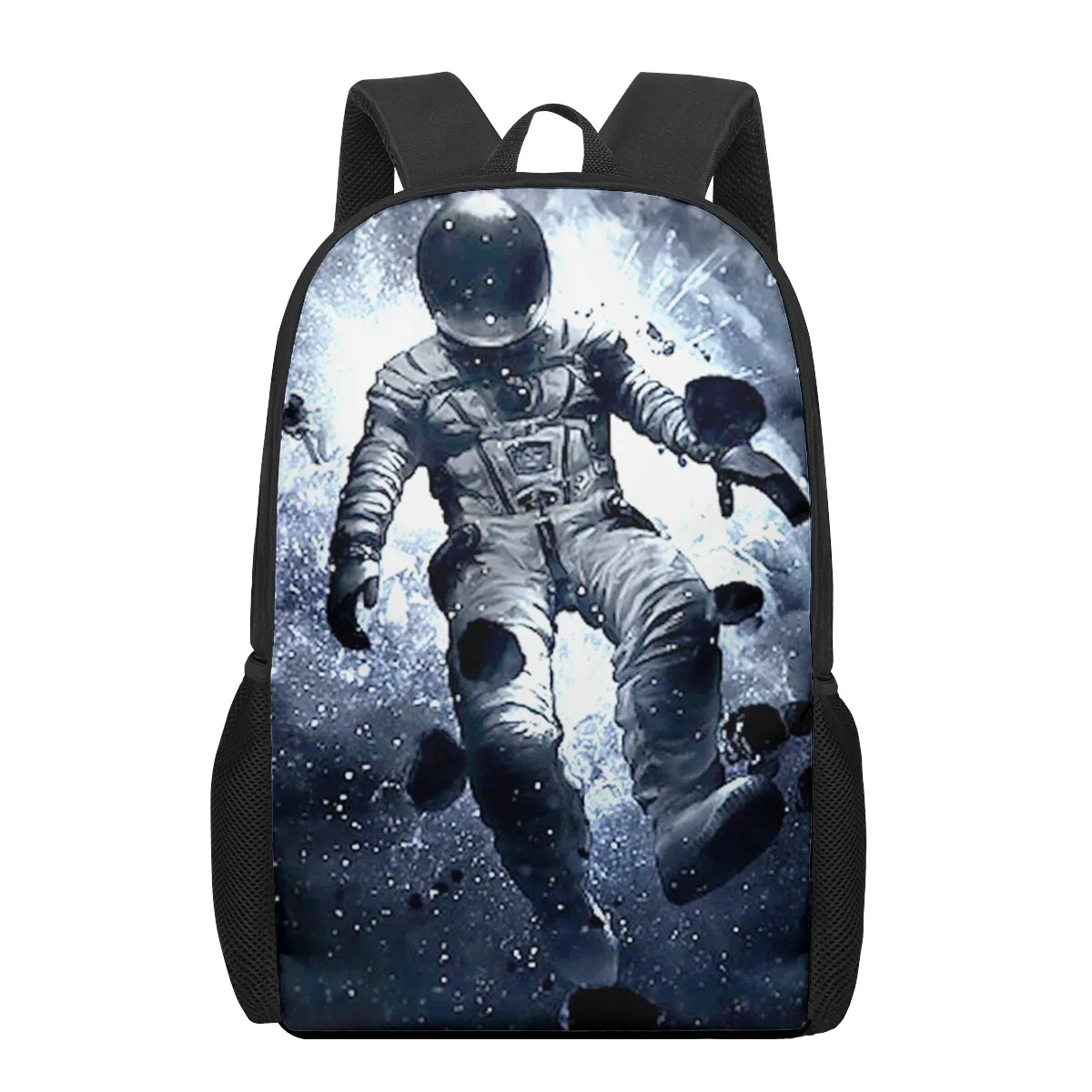 Creative Space Astronaut Universe Pattern mochilas escolares para niños y niñas, mochilas escolares con estampado 3D, mochila de gran capacidad para niños