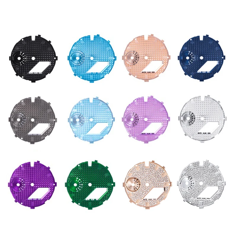 Watch face Casiok for GA2100 GA2110 Mod face dial DIY Watch Metal Waffle surface dial GA-2100 GA-2110 parts watch copper dial
