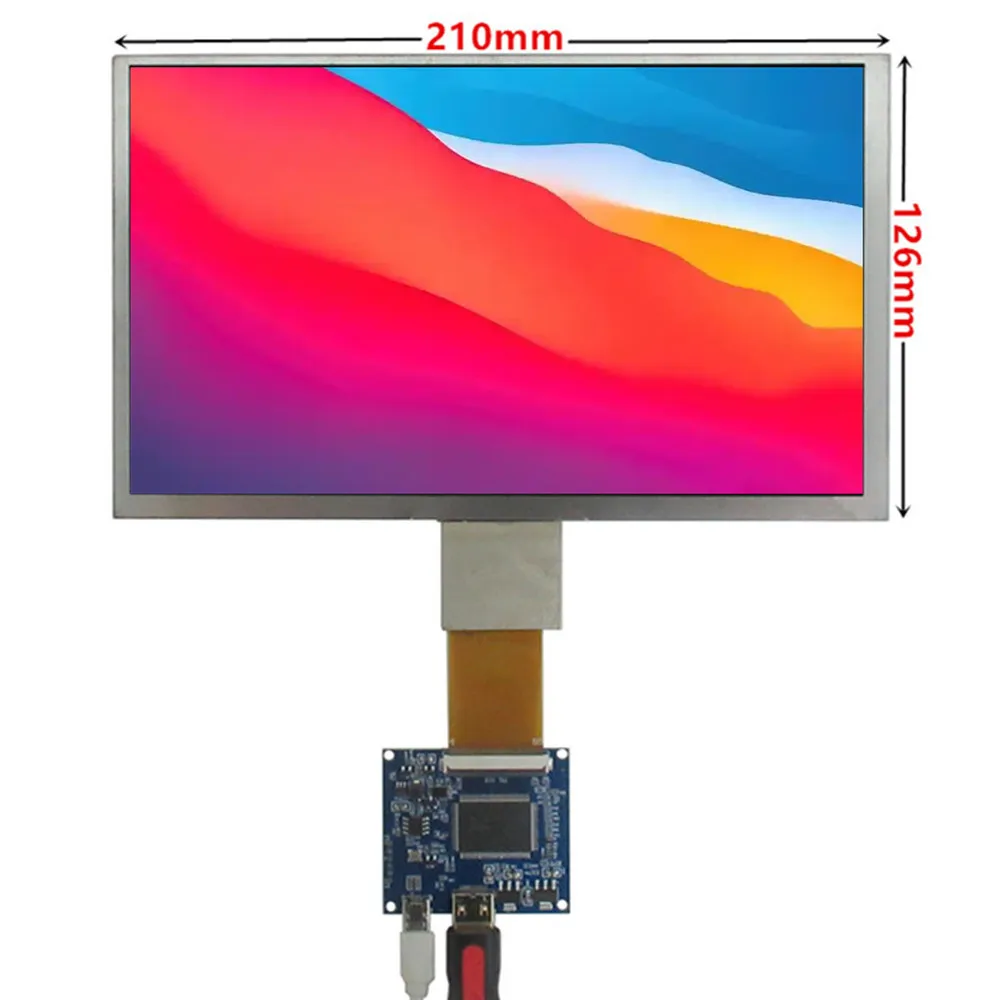 

9 Inch 1024*600 Multipurpose Portable Monitor LCD Screen Display Monitor Mini HDMI-Compatibl Driver Control Board Mini computer