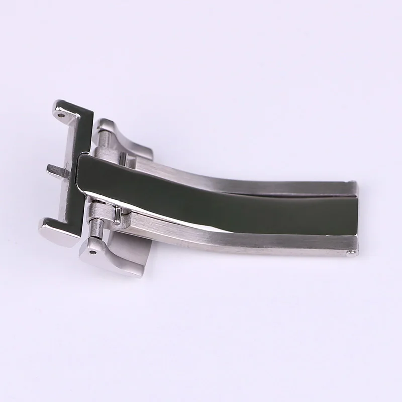 FUYIJIA Luxury G-lashutte Leather Strap Folding Buckle 18MM Folding Clasp 316 Stainless Steel Polished / Brushed Watch Buckle