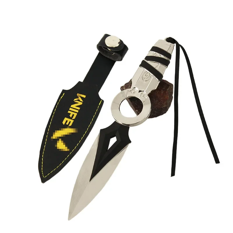 17cm JETT Kunai Valorant Melee Weapon Game Peripheral Metal  Uncut Blade Samurai Sword Accessories Ornaments Gifts Toys for Boys