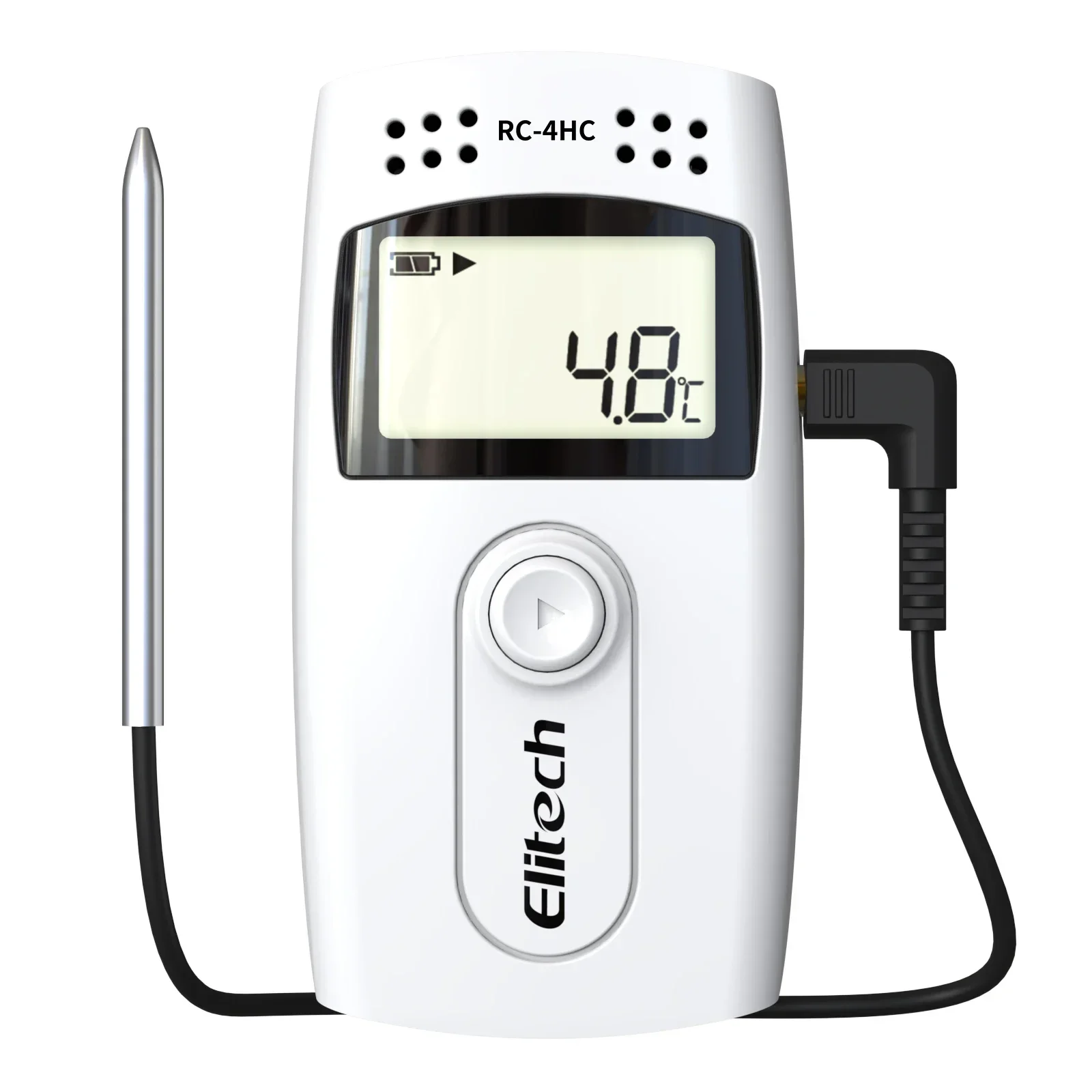 Elitech RC-4HC USB Temperature and Humidity Data Logger 16000 Points Record Capacity PDF Report