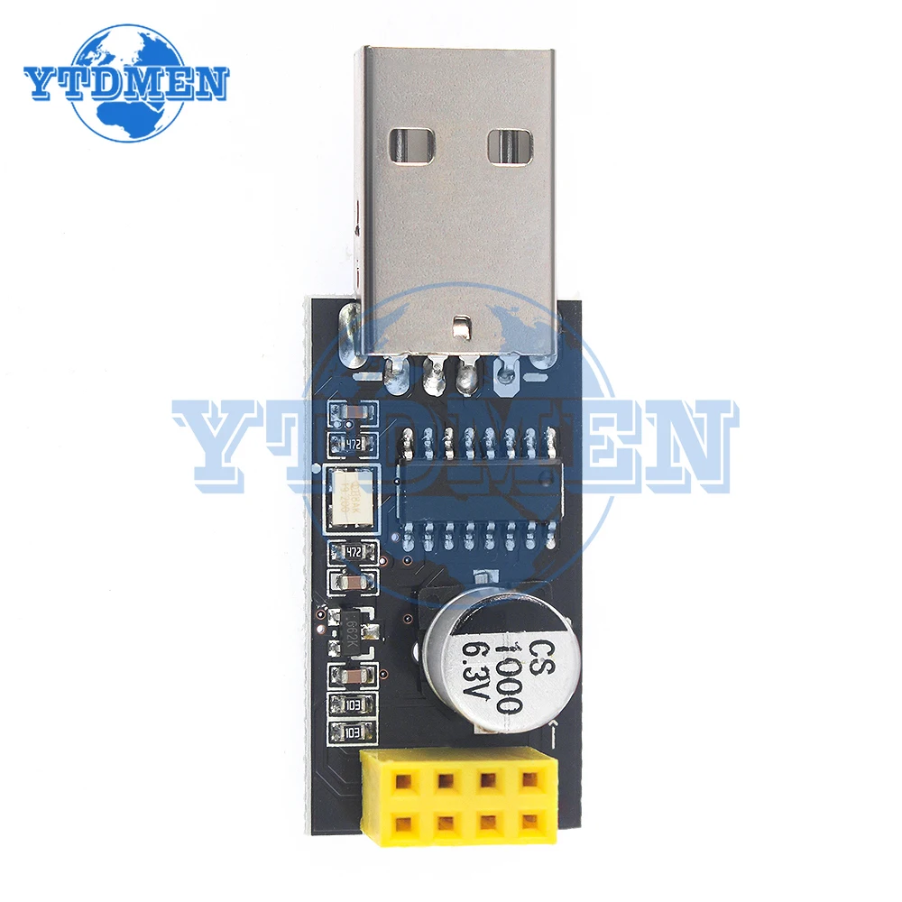 1/2/5 قطعة ESP01 مبرمج محول USB إلى ESP8266 المسلسل اللاسلكي واي فاي تطوير لوحة تركيبية