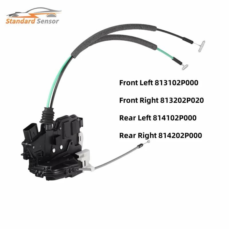 

Front Rear Left Right Door Lock Actuator 813102P000 813202P020 814102P000 814202P000 For Kia Sorento 3.3 3.5 V6 2.4 L4 2011-2015