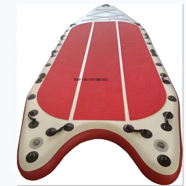 

500x180x20cm Giant Team Mega SUP Multi Person Custom Inflatable Big Stand up Paddle Board 8 Person Inflatable sup Board