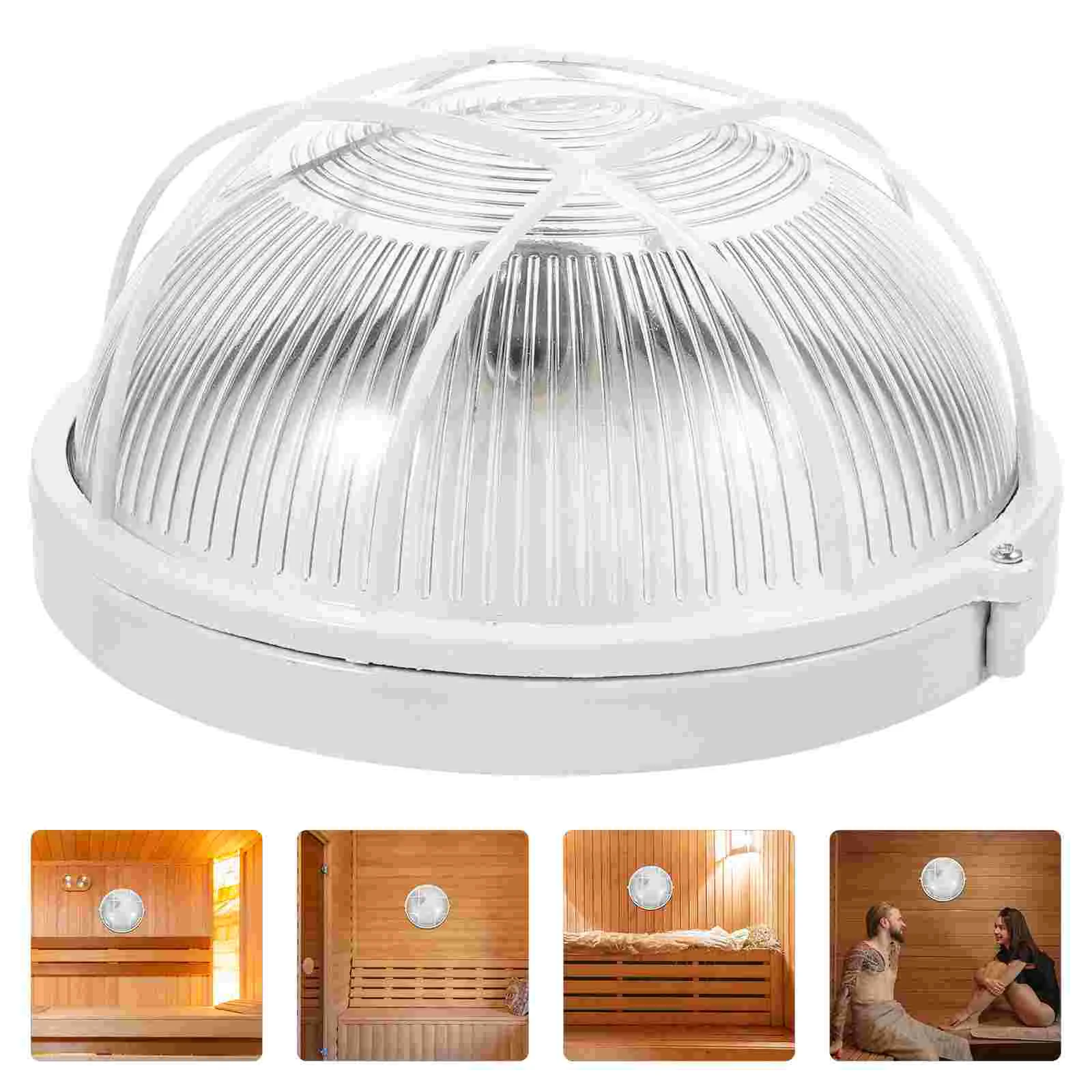 Sauna Light Bulb Wall Sconce Room Lighting Lamp Well Fitting Outdoor No Stainless Steel and Plastic Practical Corridor