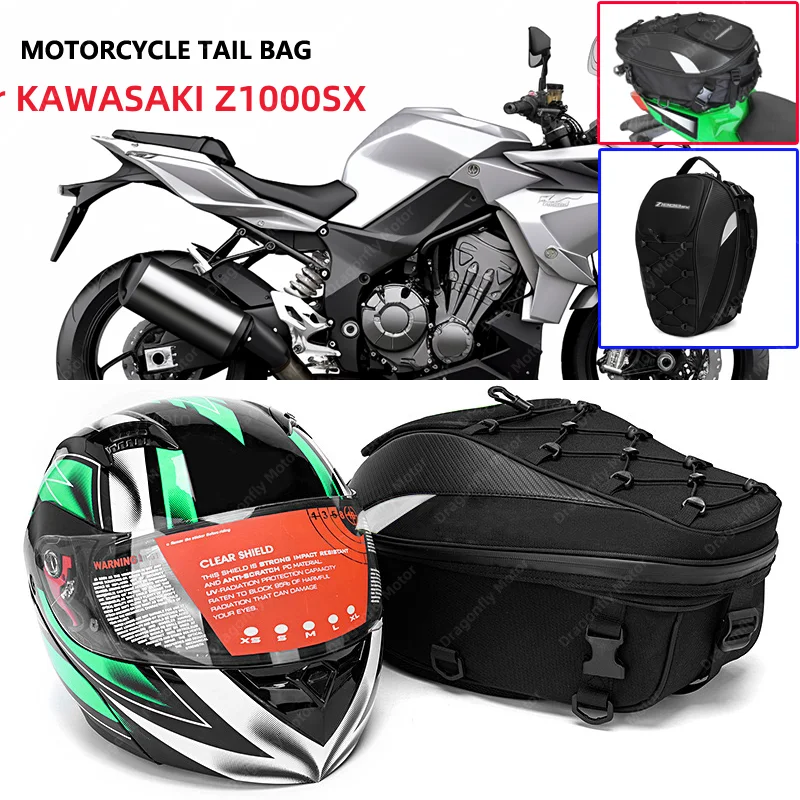 motorcycle-tail-bag-for-kawasaki-z-1000sx-z1000-sx-2013-2023-with-z1000sx-waterproof-large-capacity-multifunction-helmet-bag