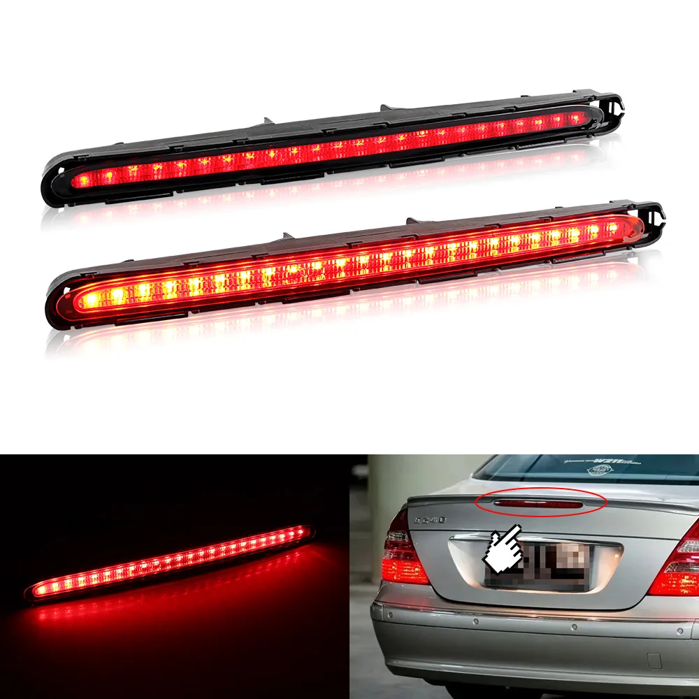 

1PC LED Third High Mount Brake Light Rear Stop Signal Tail Lamp Car Assembly for Mercedes-Benz E-Class W211 Saloon/Sedan 03-09