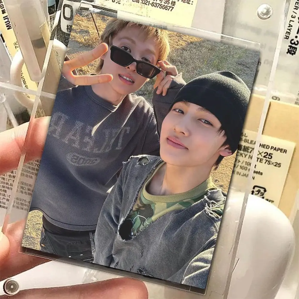 KPOP KOrean Boy Band CORTIS Martin Zhao Yufan An Qianhao An Jianhao نے مظهر مذهل مع بطاقة بريدية LOMO المحيطة #5