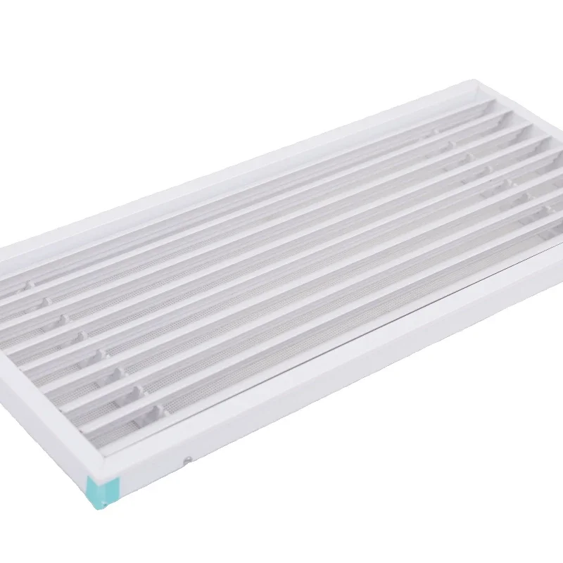 Aluminum Supply Air Grille Vents Grille Air Conditioning Ventilation Plane Square Ceiling Vents