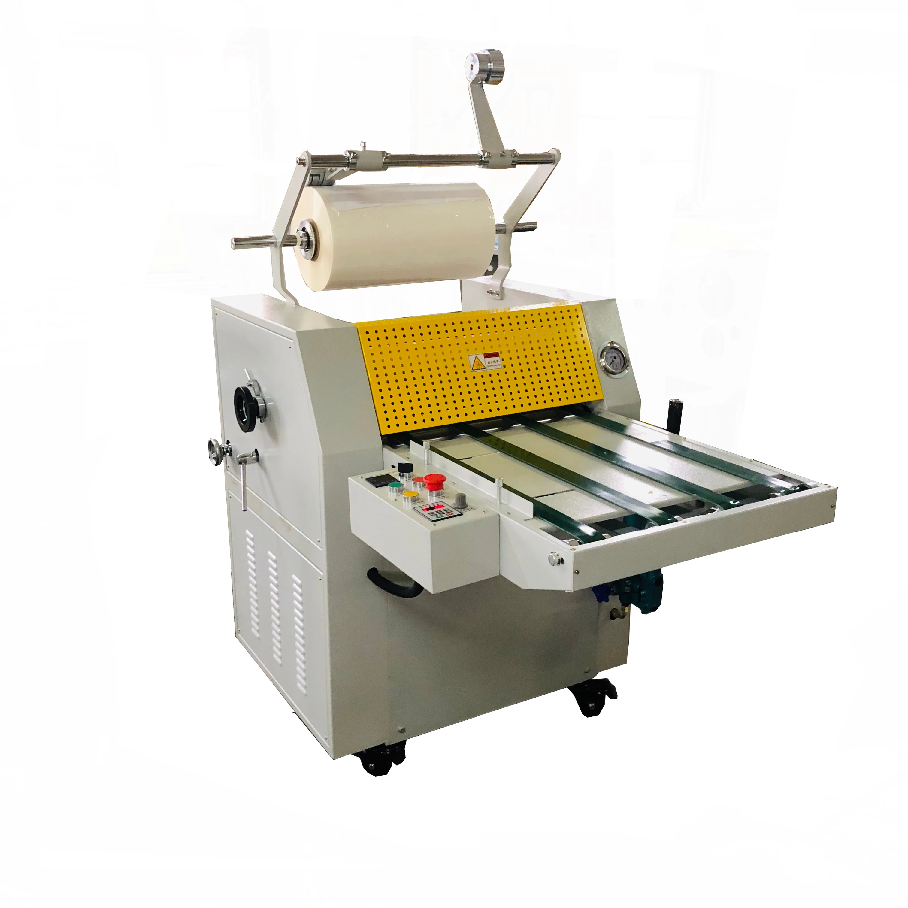 Embosmesin timbul laminating Manual