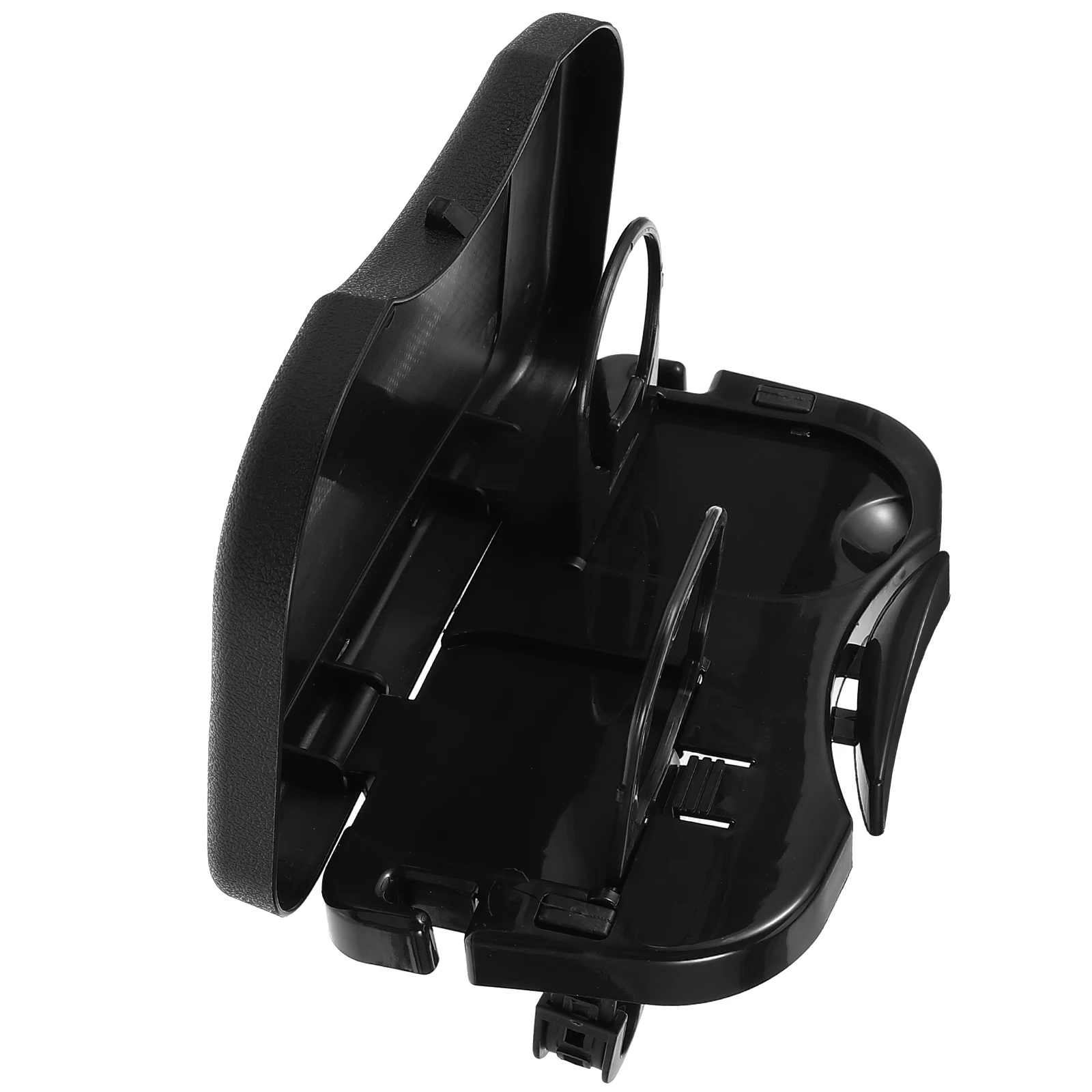 

Car Backseat Tray Table Cup Holder Black Drink Organizer Storage Rack Foldable Travel Accessories Car Seat