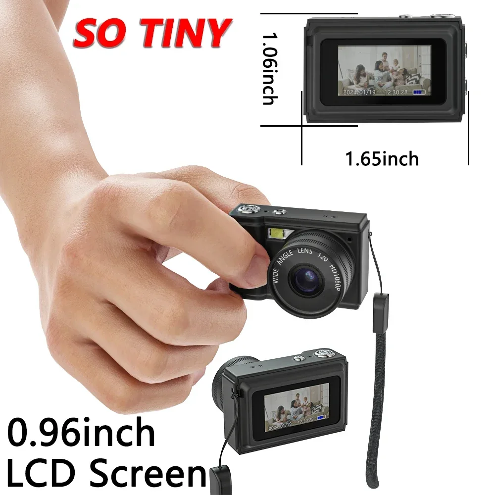 0-128G Mini 1080P Small Digtal Camera with Screen Bodycam Co