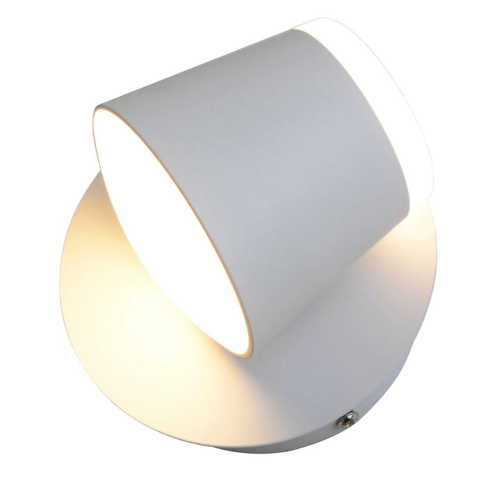 

Rotatable Wall Lamp 360° Adjustable LED Indoor Lighting Bedside Corridor E27 Holder Energy Saving Decorative Light 220V