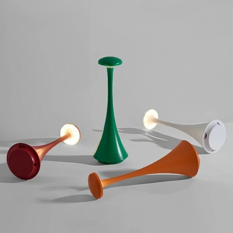 

Table Lamp LED Touch Sensor Desktop Night Light Rechargeable Wireless Reading Lamp for Restaurant Hotel Bar Bedroom Decor Light