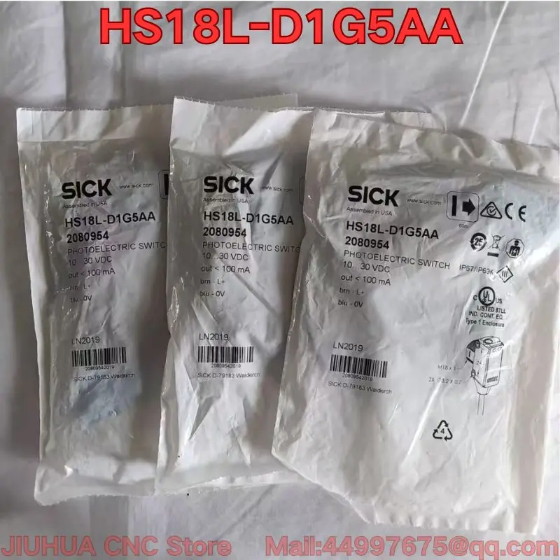 

Новый фотоэлектрический датчик HS18L-D1G5AA