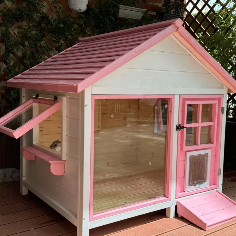 

Rainproof outdoor cat house dog house dog house outdoor courtyard hut embalming