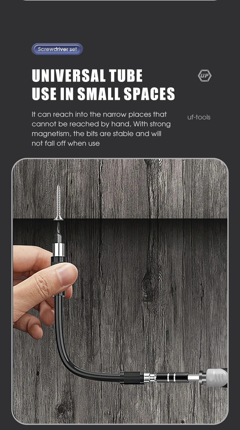 130 in 1 Precision Screwdriver Set Portable Hand Tool Kits Magnetic Bits Mine Small for Xiaomi Mobile Cell Phone PC Watch Repair