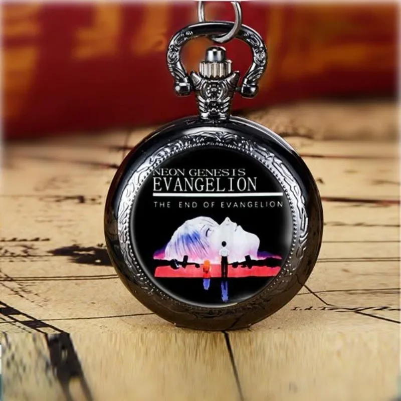 Neon Genesis Evangelion EVA Third Apostle Cartoon Anime Cute Fashion Peripheral Youth Pocket Watch Creative Personalized Gift