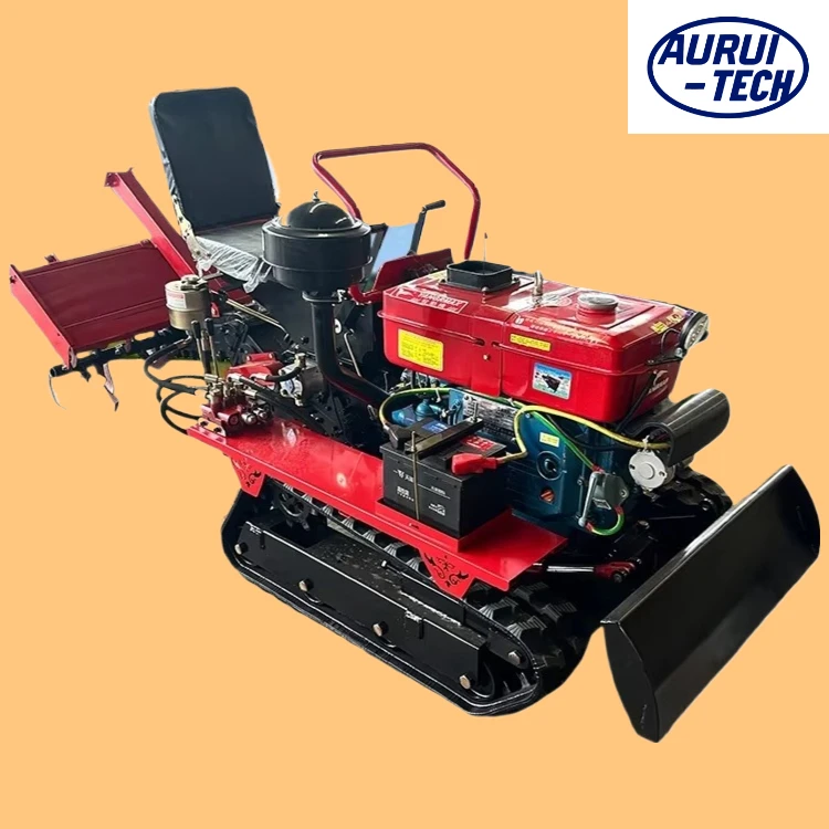 Micro Crawler Tractor Rotary Tiller Hot Selling Rotary Tiller Agricultural Tillage Machinery