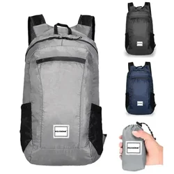 Outdoor-Wandertasche, 20 l, leicht, tragbar, faltbar, wasserdicht, faltbar, ultraleicht, für Damen und Herren, Reisen, Wandern