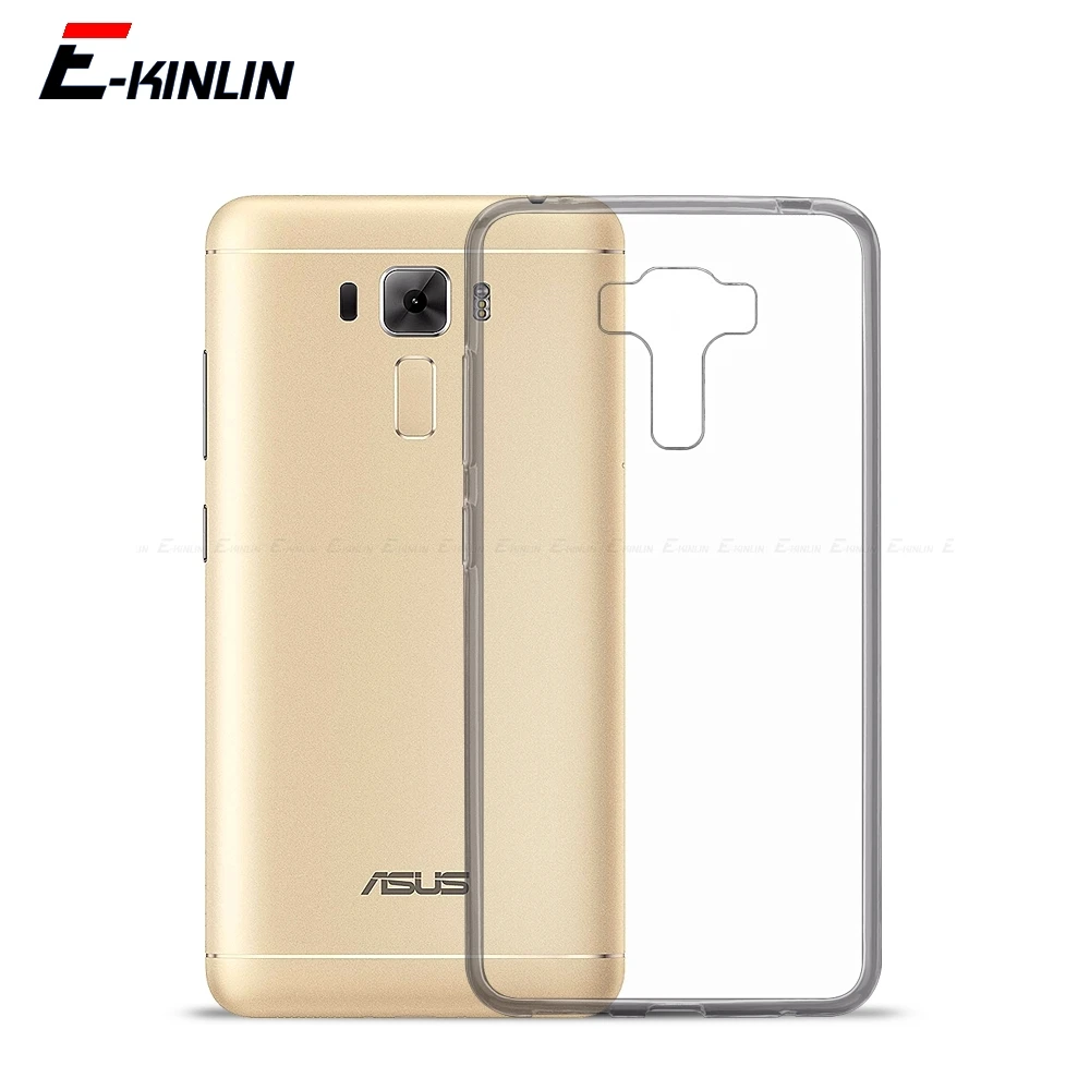 Ультратонкий прозрачный силиконовый чехол для телефона Asus ZenFone ROG Phone 6 6D 5 5s Pro 3 ZE520KL, мягкая защитная задняя крышка из ТПУ