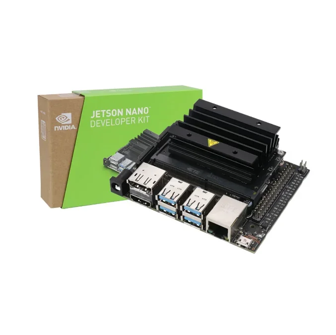 مجموعة لوحة تطوير NVIDIA Jetson Nano 4GB الذكاء الاصطناعي AI روبوت التعلم لوحات تجريبية لمتعلم البرمجة العميقة